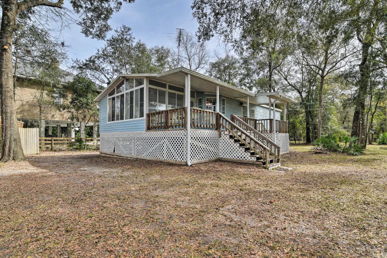 Fishing Paradise With Deck On Suwannee River Branford Dış mekan fotoğraf