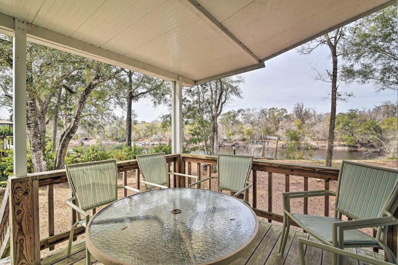 Fishing Paradise With Deck On Suwannee River Branford Dış mekan fotoğraf