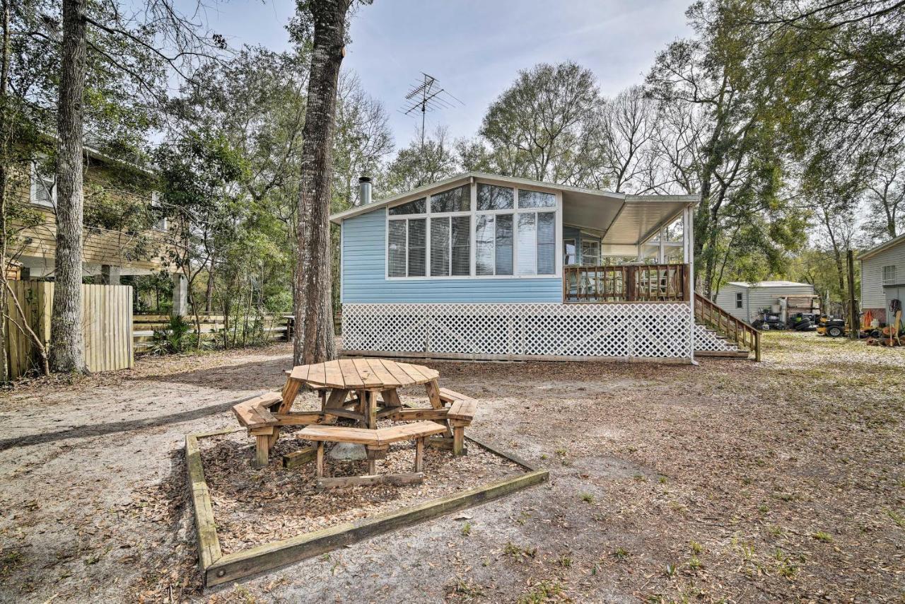 Fishing Paradise With Deck On Suwannee River Branford Dış mekan fotoğraf