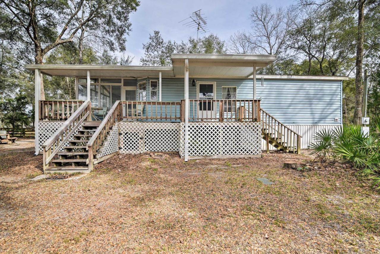 Fishing Paradise With Deck On Suwannee River Branford Dış mekan fotoğraf