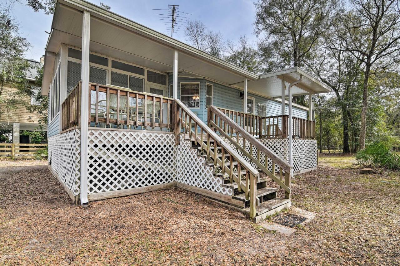 Fishing Paradise With Deck On Suwannee River Branford Dış mekan fotoğraf